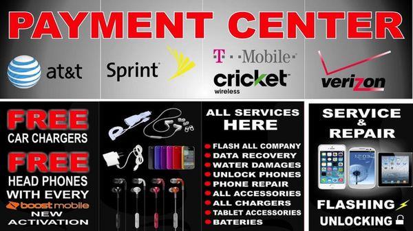 Bill Payment Center. Pay your phone bill here at ifix Detroit cell phone store