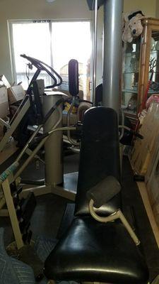 Pics of Vectra 1800 + Precor EFX 5.23