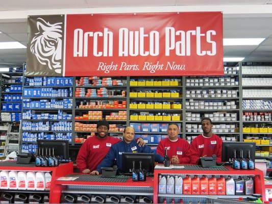 Welcome to Arch Auto Parts! We will help you identify exactly what you need-and get it for you fast.