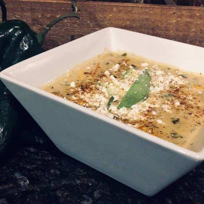 Green Chili Chicken Soup