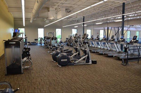 Clean, friendly, motivating gym atmosphere.