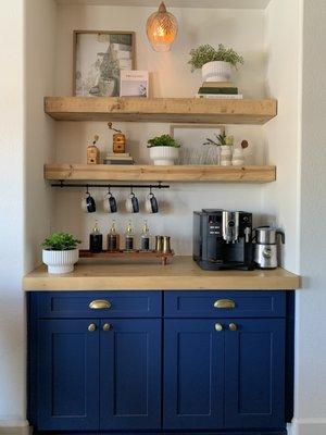 Coffee nook styling