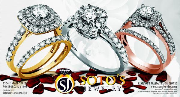 Beautiful Engagement Rings On Sale 50%Off Starting From 1ct and up.