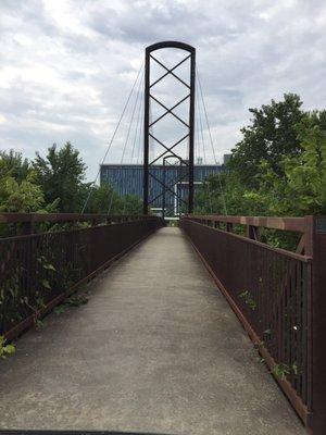 Bridge across Fall Creek