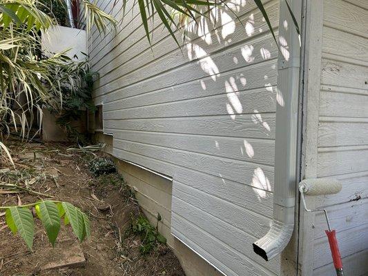 Dry rot repair siding