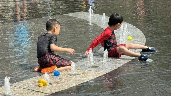 Splash pad field trip