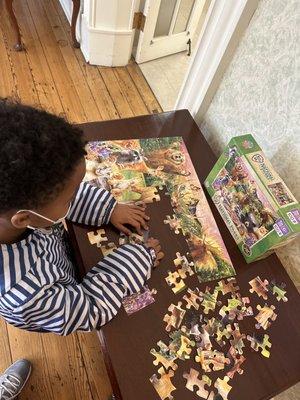 Puzzle for kids to complete.