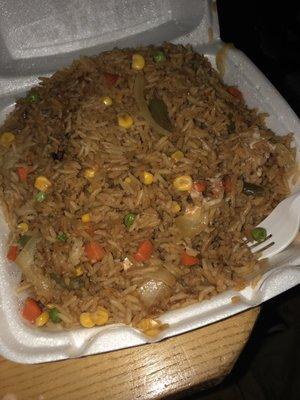 Large Veggie Fried Rice