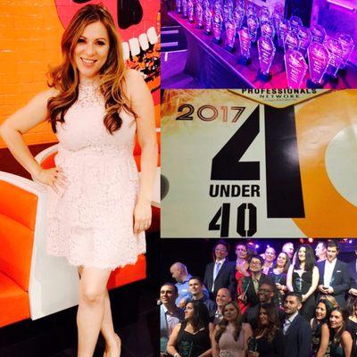 Awarded As one of the winners for Top 40 Realtors Under 40 in April 2017