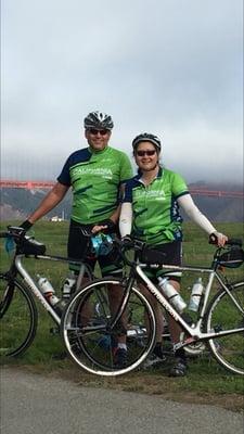 Riding 525 miles raising funds for the Arthritis Foundation