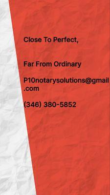 Perfect 10 Notary Solutions