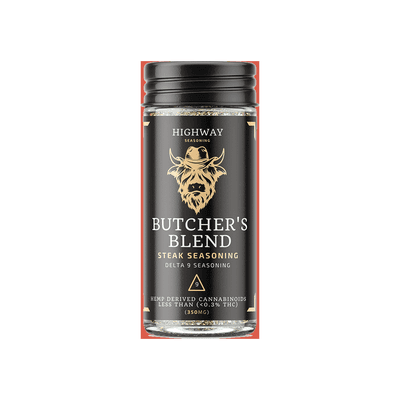 Craft your culinary masterpiece with butcher's blend Delta 9 seasoning.