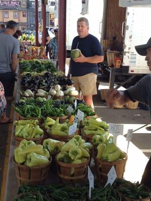 Awesome fresh picked, pesticide free, bee friendly fruits and veggies both at the Paterson market. and Pinebrook Farm stand.