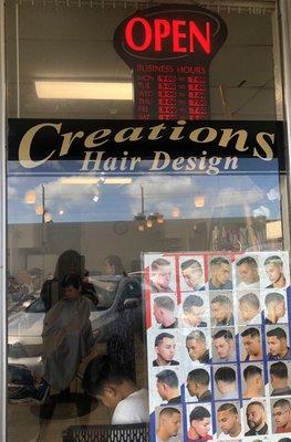 Hair, nails salon and barbershop