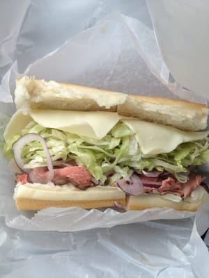 Roast Beef and Cheese