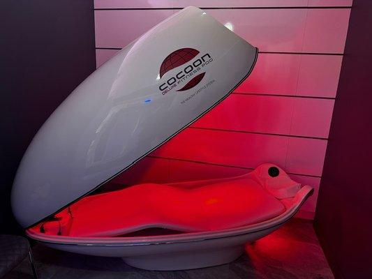 Personal Infrared Dry Heat Sauna Pod - great for relaxation, weight management,  muscle recovery and pain management.