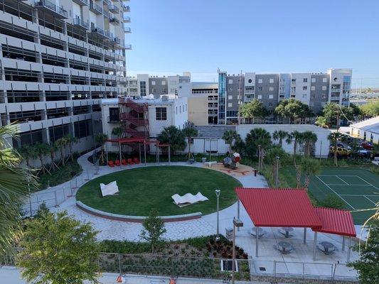 Madison Street Park, by Kennedy Grand Central Channelside, Downtown Tampa