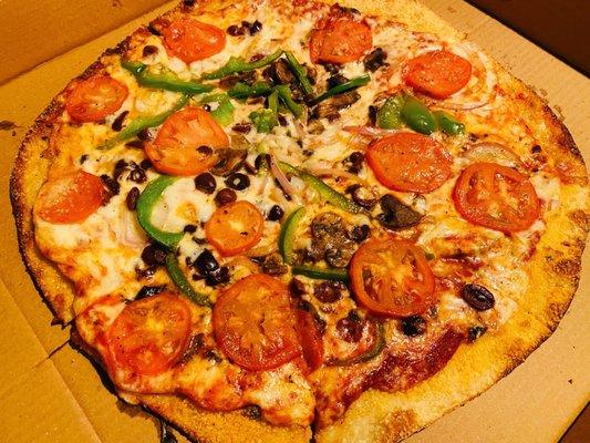 Veggie pizza