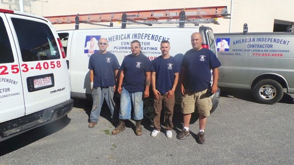 me and my team always on the move ready to help with any heating and air conditioning installation