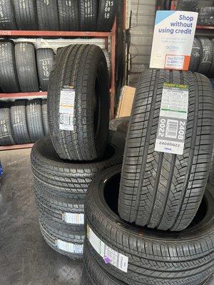 New and used tire's