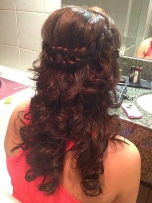 Bridal hair