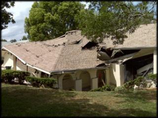 This is why you need sinkhole coverage.