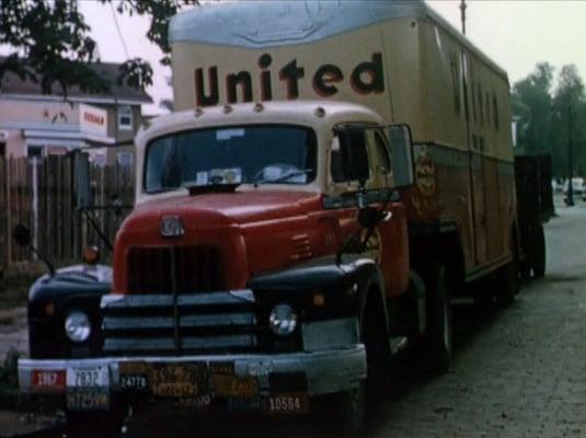 Throwback photo of a Clancy truck from the 1950's