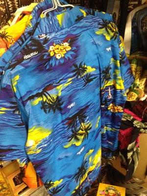 Locally made aloha shirts