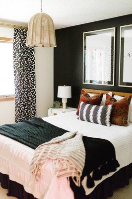 Guest Bedroom | Interior Design | Woodbury MN