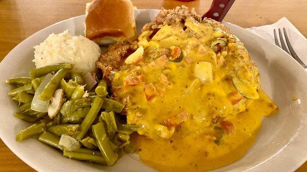 Mexican Chicken Fried Steak