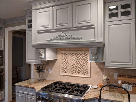 Cabinets refinishing after