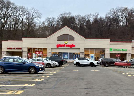 Exterior of grocery store