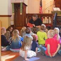 Children's Sermon at Sunday service.