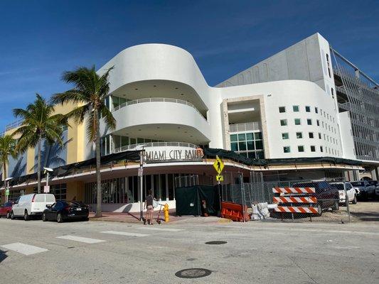 Miami city ballet under construction