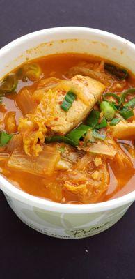 Vegetarian Kimchee Tofu Soup