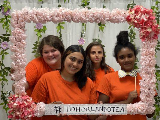 HOH Orlando Girls at the 1st Annual Tea Party Luncheon