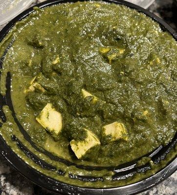 Saag Paneer - Half