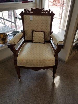 Gorgeous Eastlake Chair.