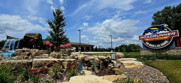 When looking to Drive Clean just look for the #waterfall #truck