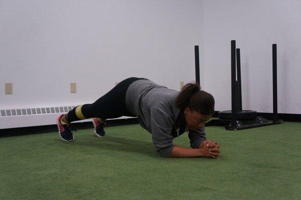 Core exercise help give the figure you want! Adding plank variations makes it fun and worthwhile.