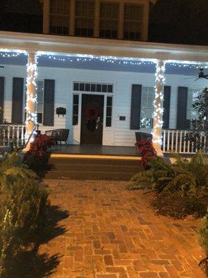 Main house front porch.