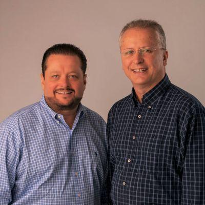 Dr. Rick (left) and Dr. Chuck (right)