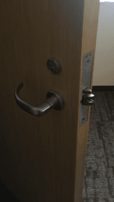 Commercial Schlage Office Door Lever Lock