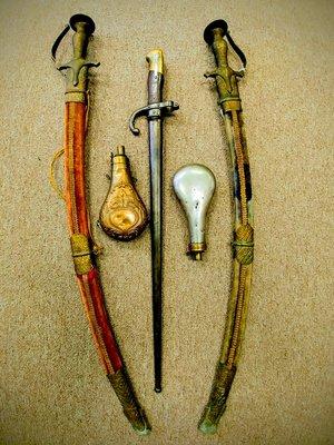 Variety of weapons