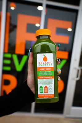 Green Green Cold-Pressed Juices.