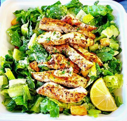 Chicken Caesar salad