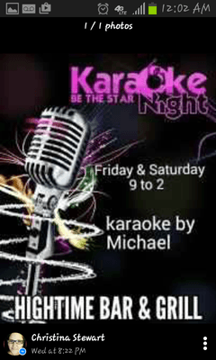 Karaoke nights