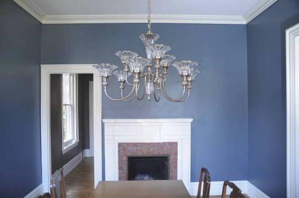 West Chester, PA. Interior Painting at Historic Home