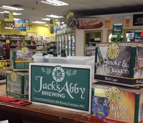 Jack's Abby TASTING until 7pm get your LAGER HERE