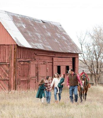 Family Session in Sedalia, Colorado